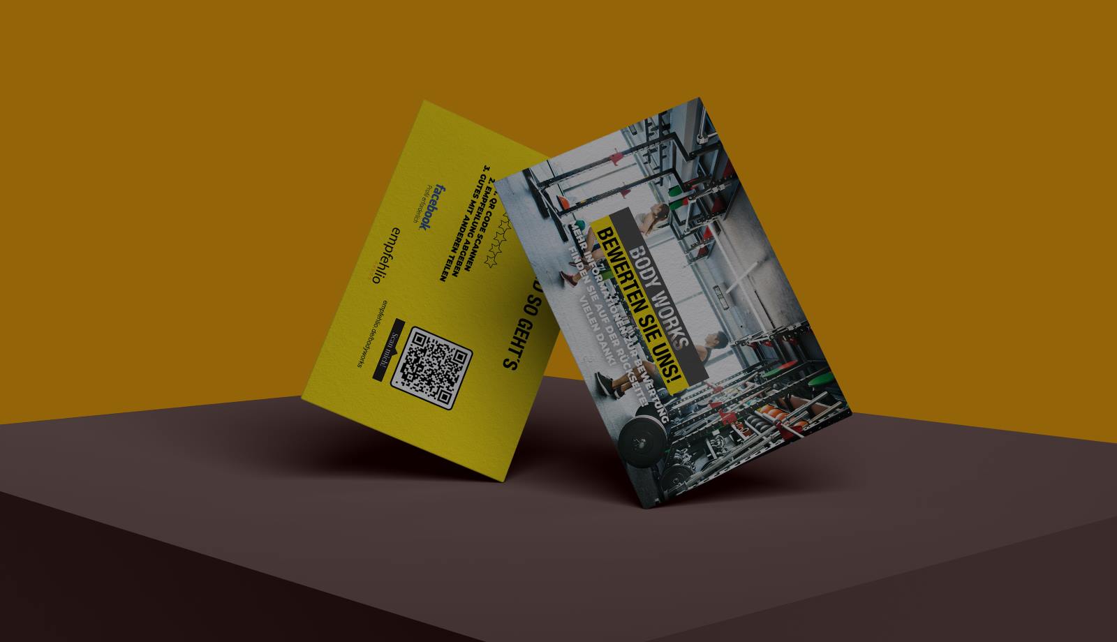 Individuelle empfehlio Card