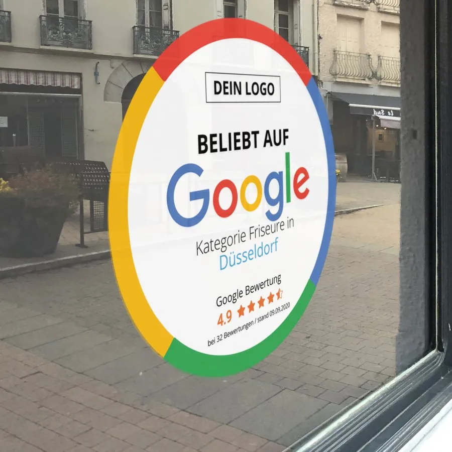 Beliebt auf Google Aufkleber