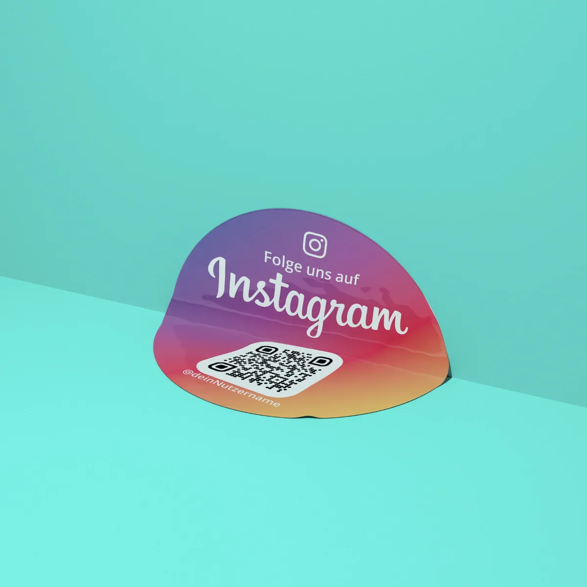Instagram Aufkleber Etiketten Rolle Color – Ansicht 2