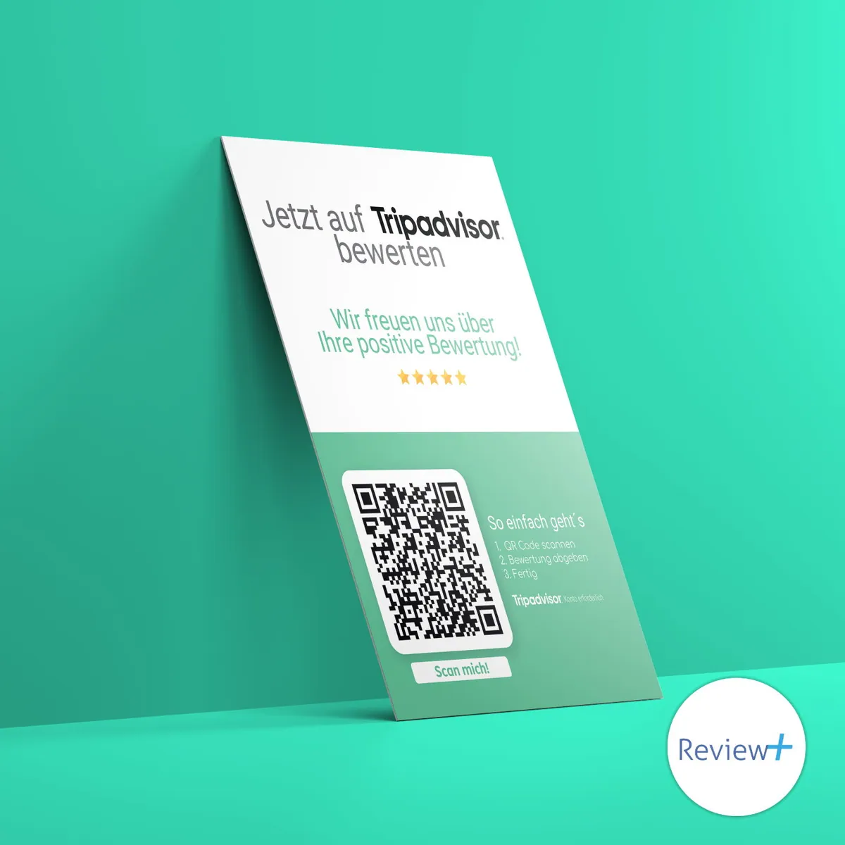 Review+ TripAdvisor Bewertungskarte – Ansicht 2