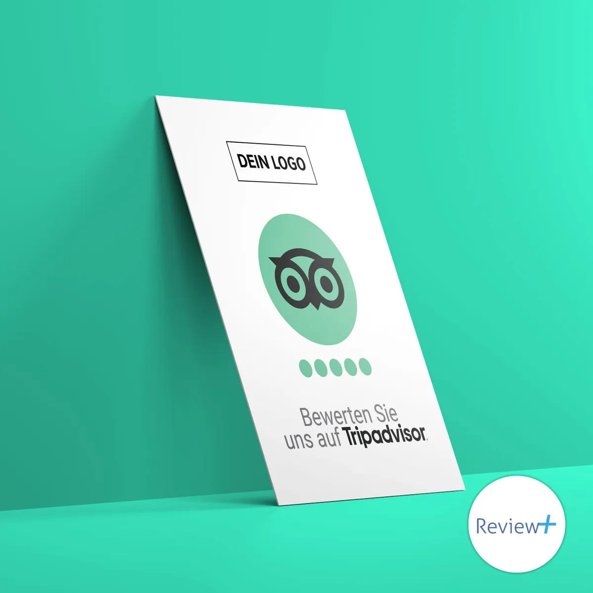 Review+ TripAdvisor Bewertungskarte