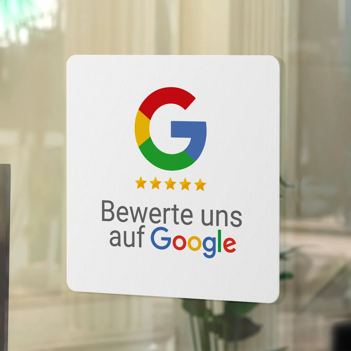 Bewerte uns auf Google Sticker „Starter“