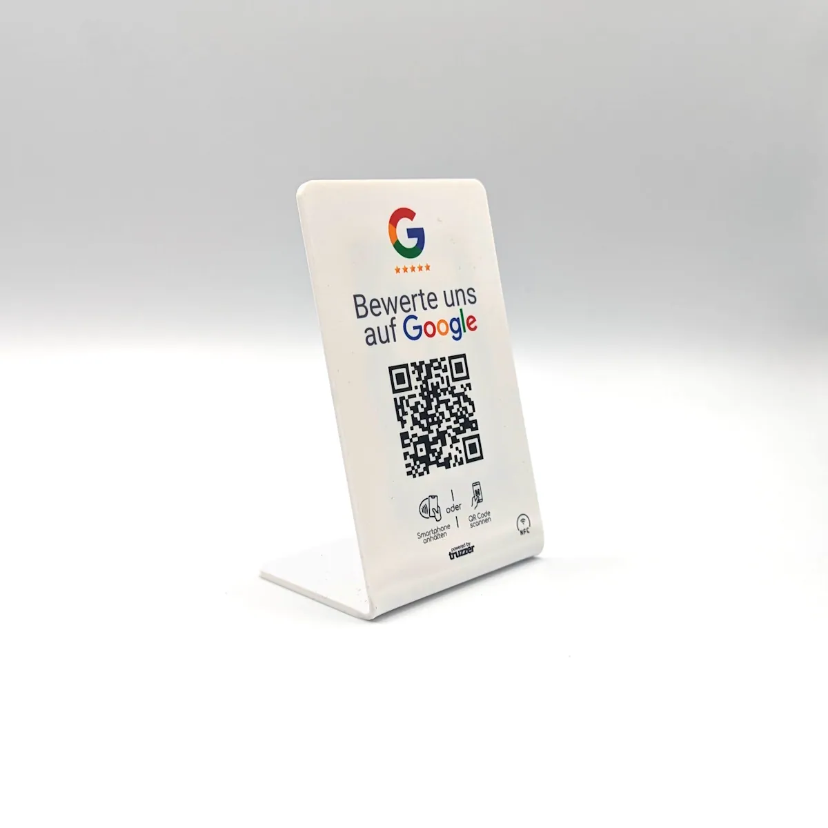 NFC & QR Aufsteller für Google-Bewertungen