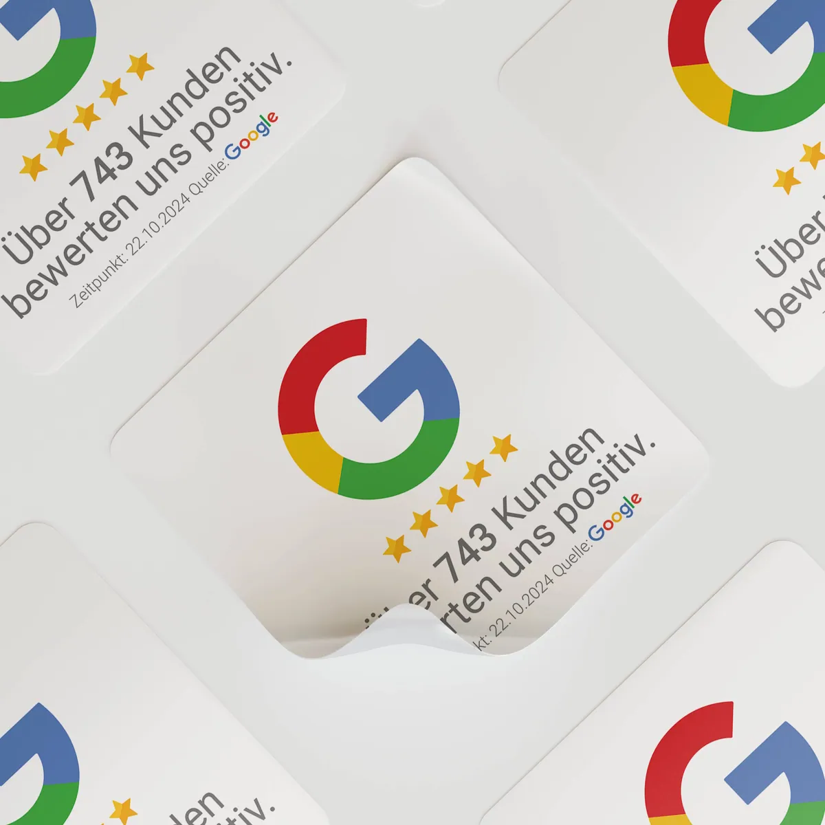 Google Trust Aufkleber – Ansicht 2