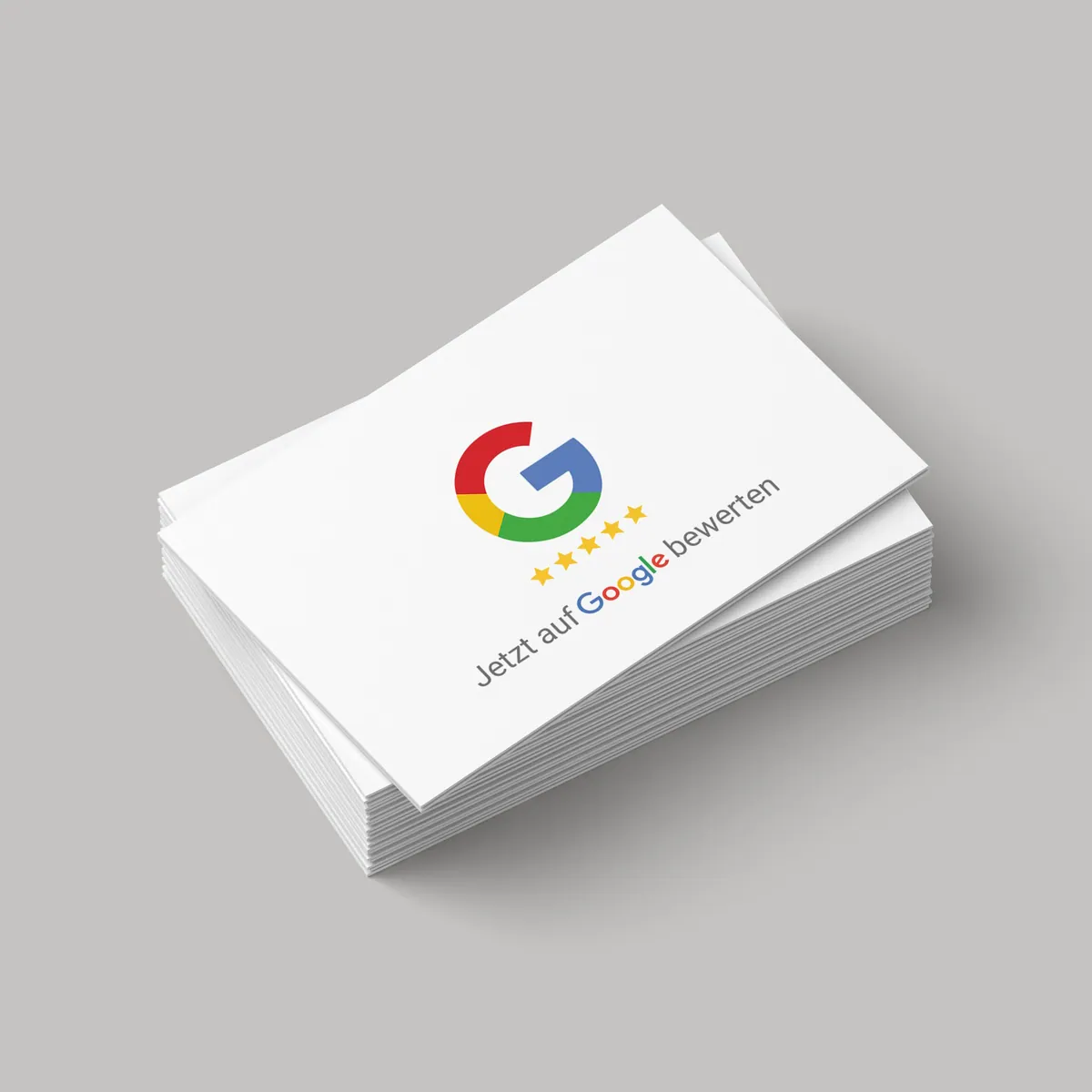 Google Bewertung QR Code Visitenkarte Standard Pro – Ansicht 2