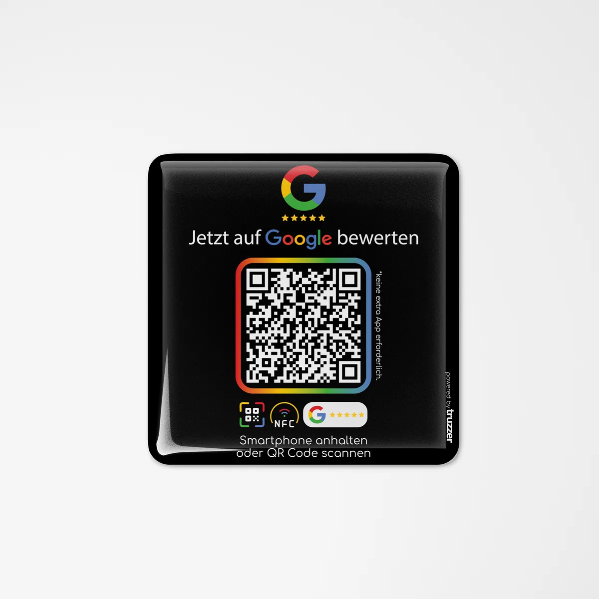 Google Bewertung NFC Tag Action Plate Sticker