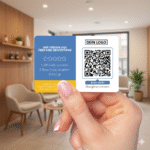 Bewerten Sie uns auf Google Visitenkarte Icon mit Google Bewertung QR Code – Bild 3