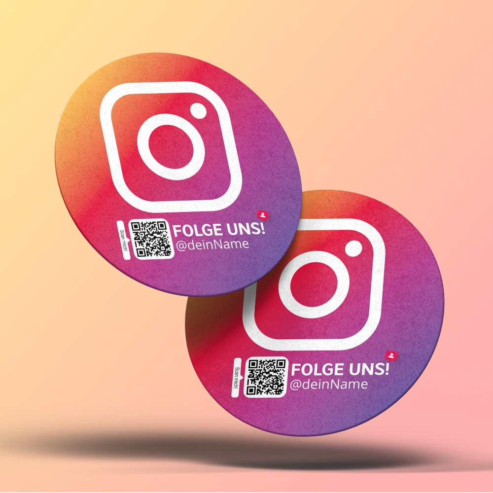 Instagram Aufkleber Icon Clean - empfehlio