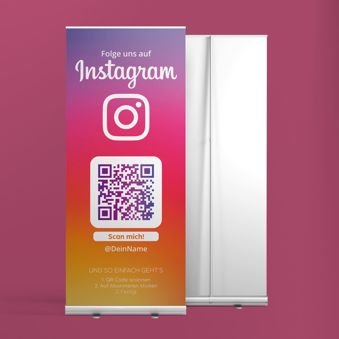 instagram roll up color 2 empfehlio s 66 Instagram Roll Up Banner Color – Bild 1