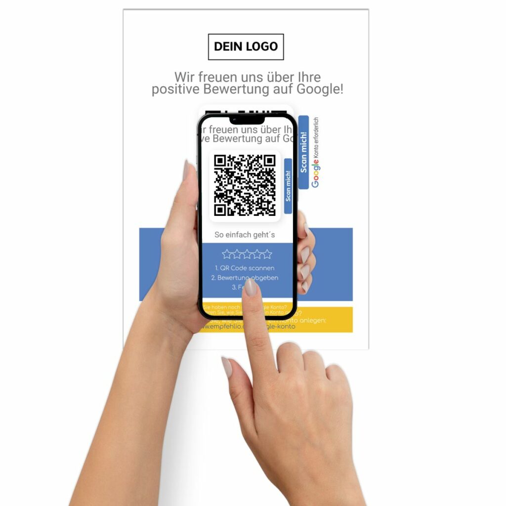 Review+ Google Bewertungskarte - empfehlio