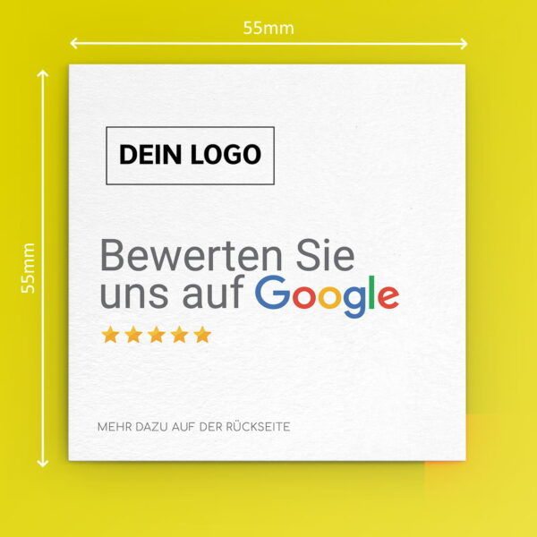 Bitte Bewerten Sie Uns Auf Google Bewerten Sie uns auf Google Visitenkarte Square mit Google Bewertung QR