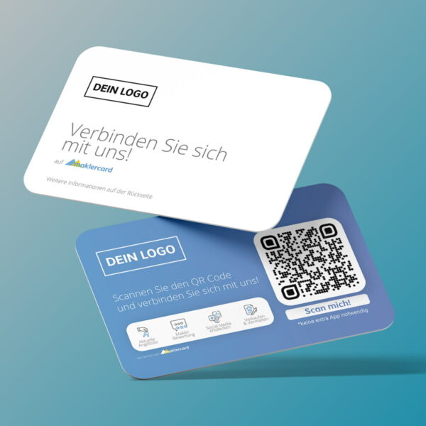 maklercard - Die Visitenkarte für Immobilienmakler