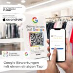 Google Bewertung NFC Aufsteller "EVO" Größe L – Bild 4