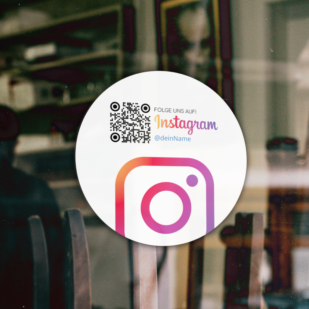 Instagram Aufkleber Icon Clean - empfehlio