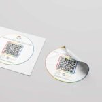 Google Bewertung QR Code Etikettenrolle – „G“-Design Schwarz & Weiß – Für mehr Bewertungen – Bild 6
