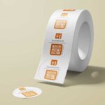 Digitale Speisekarte QR Code Etikettenrolle – Einfach scannen & ansehen