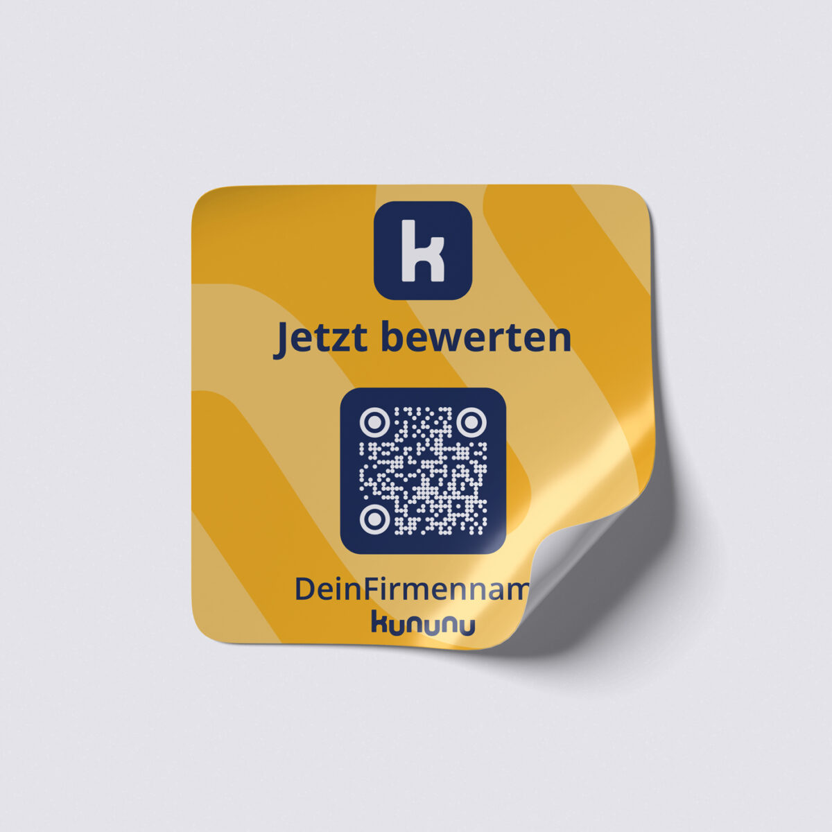 Kununu Bewertungs-Aufkleber mit QR-Code – mehr Mitarbeiter-Feedback für Dein Unternehmen – Bild 1