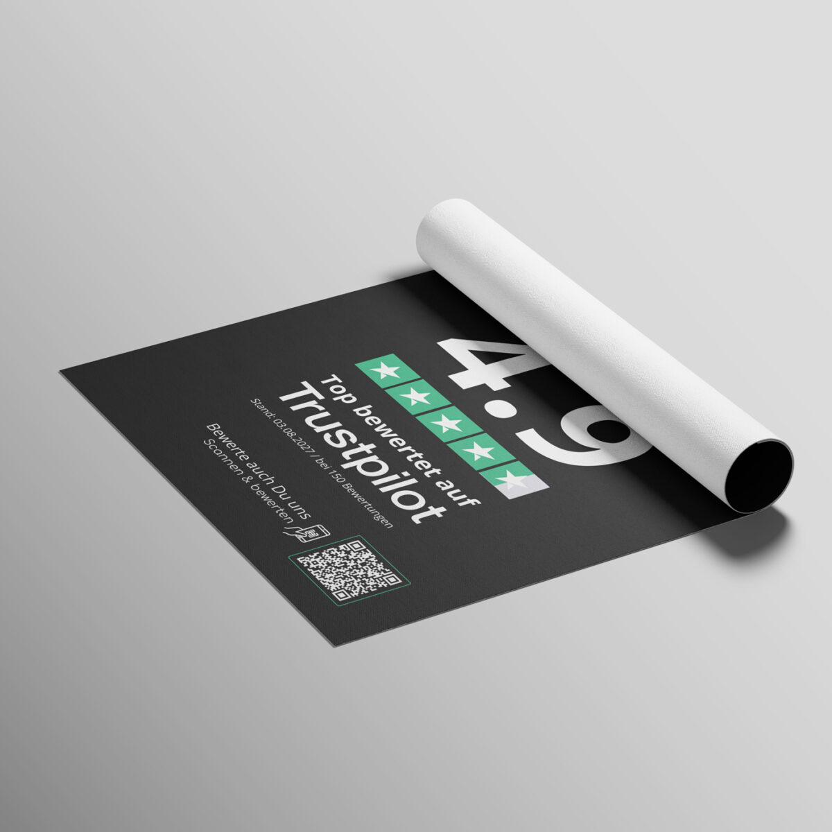 Trustpilot Poster mit QR-Code – mehr authentische Bewertungen für Dein Unternehmen – Bild 1