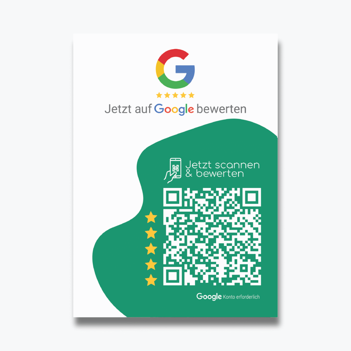 Google Bewertung QR Karte "Friend" – Bild 2
