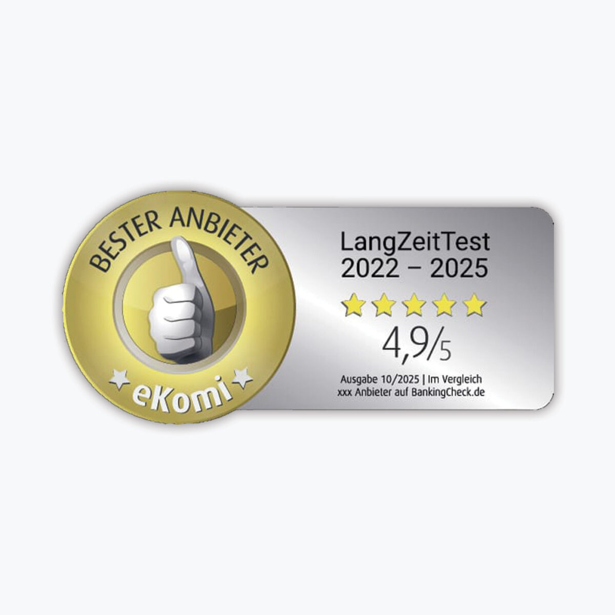 BankingCheck Testsiegel [Digital] – Bild 4