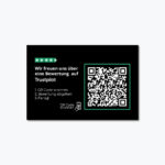 Trustpilot Bewertung QR Code Visitenkarte Standard – Bild 2