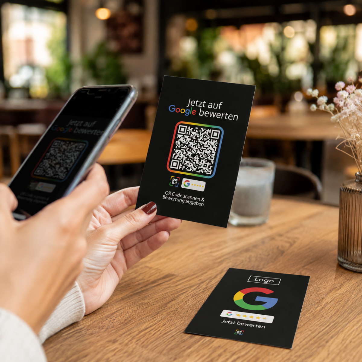 Bewerten Sie uns auf Google Karte Fresh Black – Bild 4