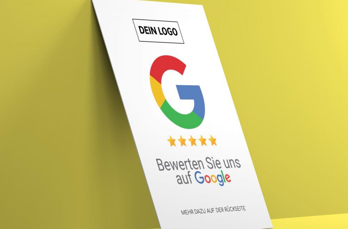 Google-Bewertungskarte-Minimal 2021 Google-Bewertungskarte-Minimal 2021