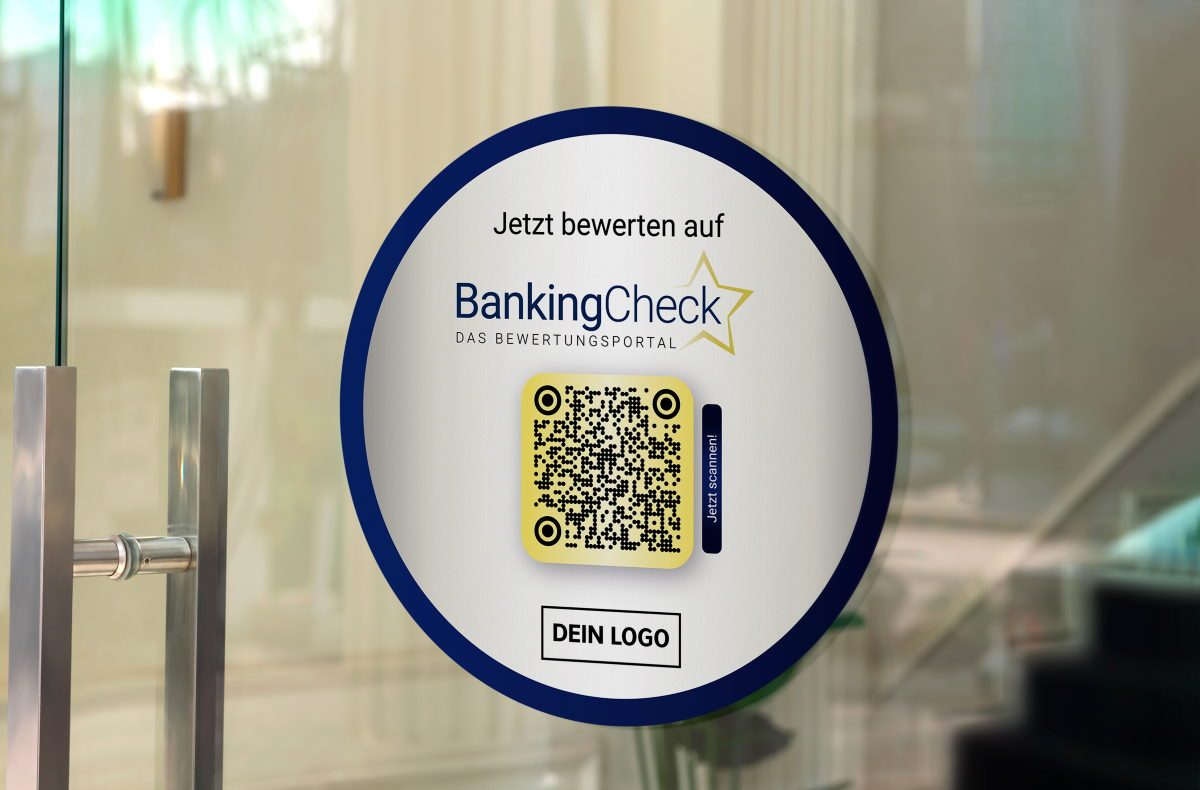 bankingcheck bewertungsaufkleber für mehr bewertungen blue gold 1 c bankingcheck bewertungsaufkleber für mehr bewertungen blue gold 1 c