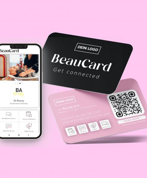 beaucard-digitale-visitenkarte-beauty empfehlio black pink