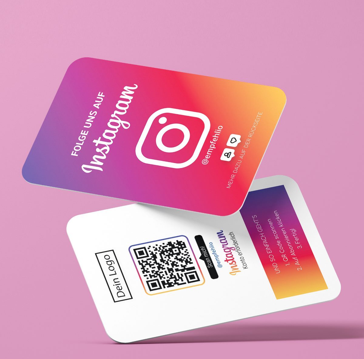 folge uns auf instagram visitenkarten empfehlio 2s folge uns auf instagram visitenkarten empfehlio 2s