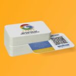 Bewerten Sie uns auf Google Visitenkarte Icon mit Google Bewertung QR Code – Bild 4