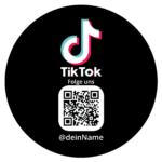 TikTok Aufkleber "Minimal" – Bild 2