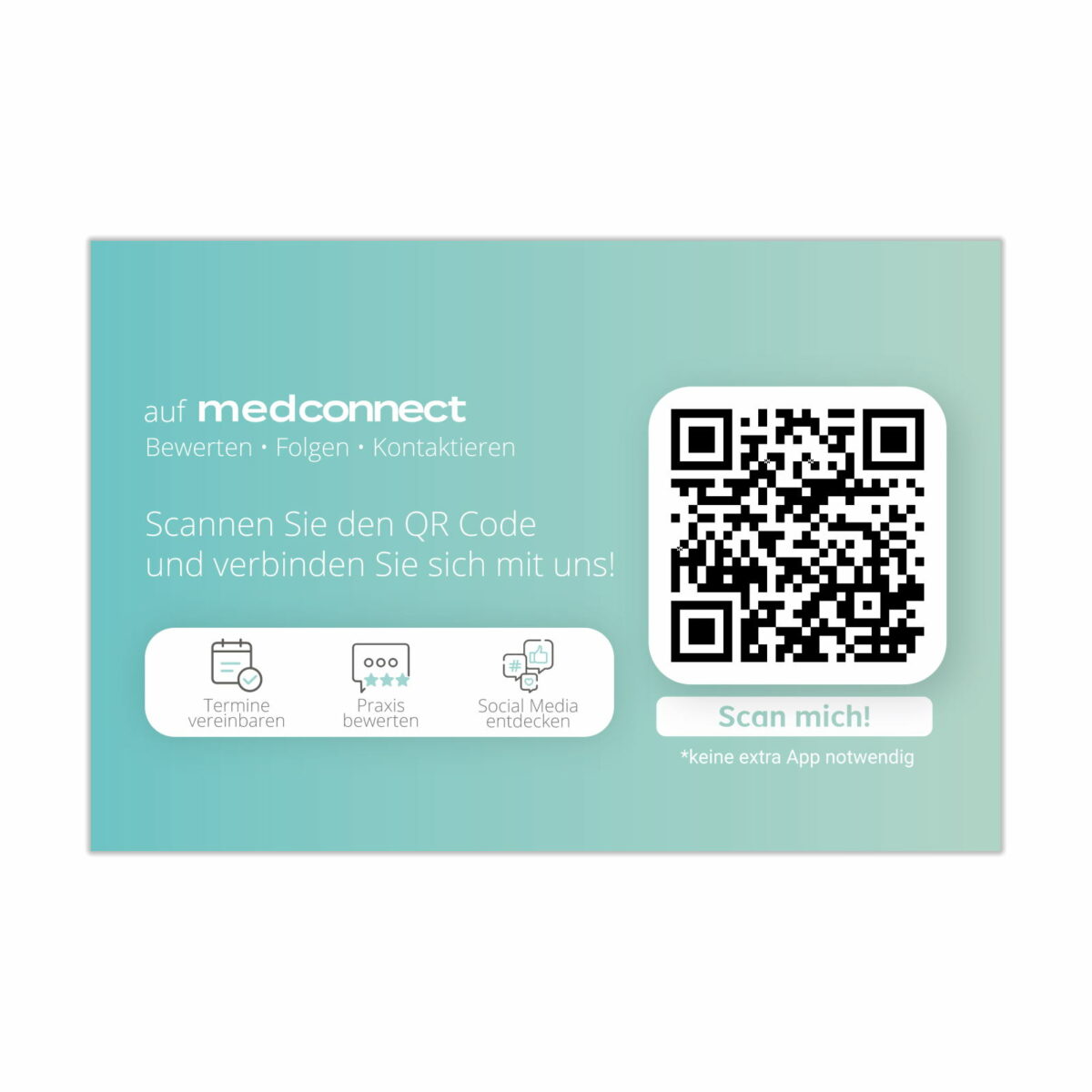 medconnect QR Code Visitenkarte – Bild 5