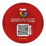 Bewerten Sie uns auf Google Paket XMAS - Karten und Aufkleber – Bild 5