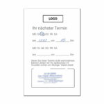 Terminkarten mit Google Bewertung QR Code – Bild 4