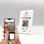 Follow us on Instagram NFC Stand / Display