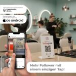 Follow us on Instagram NFC Stand / Display – Bild 2