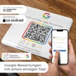 Google Bewertung NFC Tag Action Plate Sticker – Bild 6