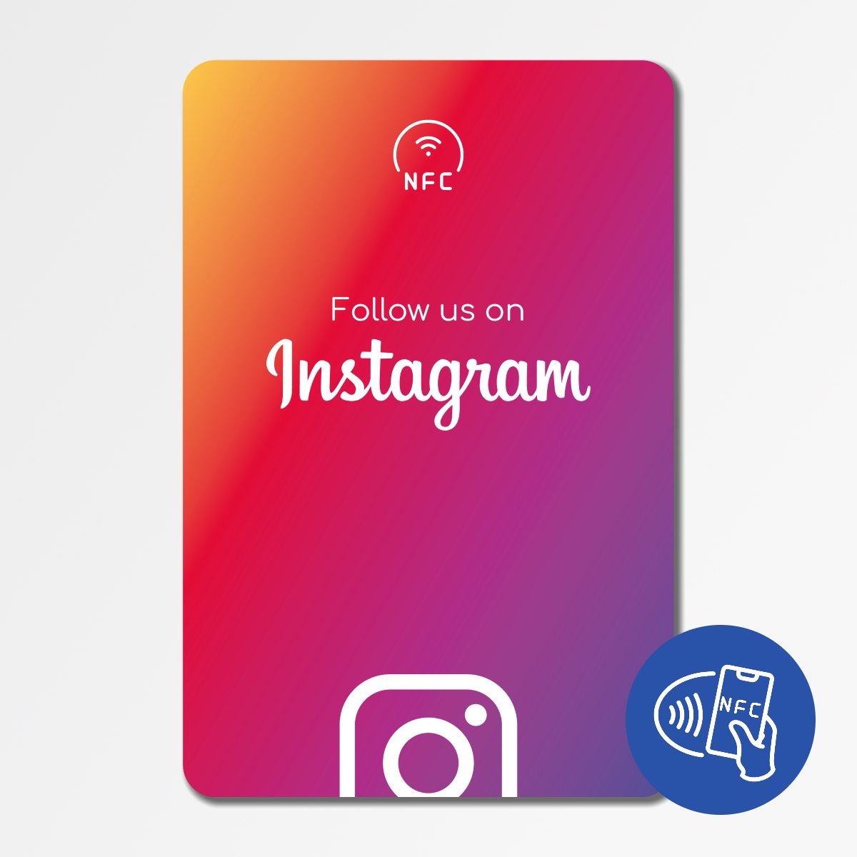 Follow us on Instagram NFC Card "Tap" – Bild 6
