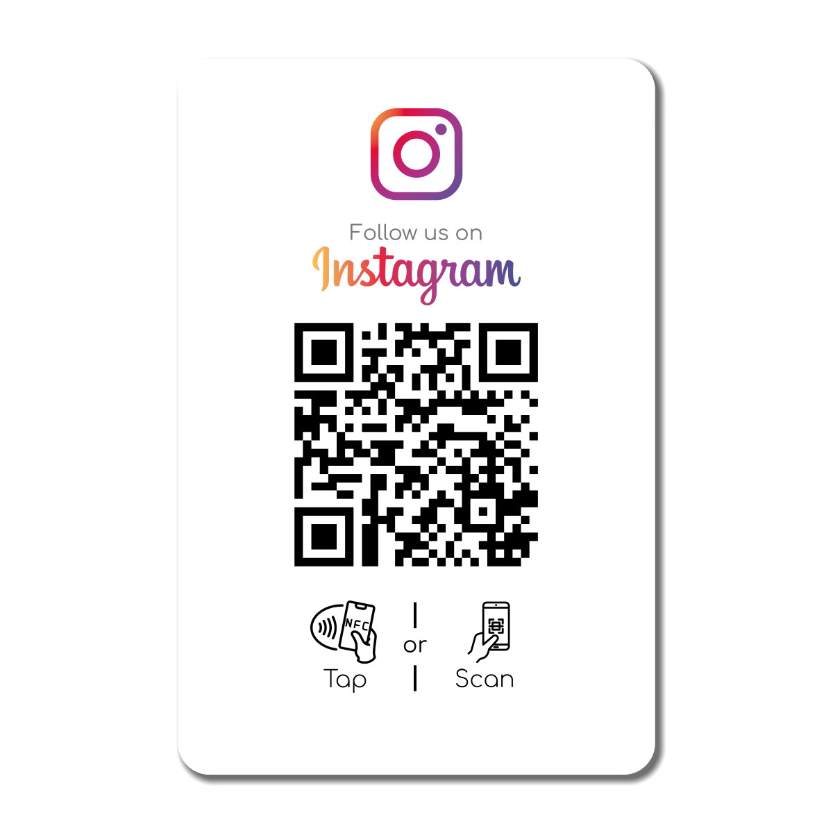 Follow us on Instagram NFC Card "Tap" – Bild 7