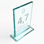 Google Trust Aufsteller / Trophäe