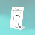 truzzer smart vcard NFC Aufsteller / Display