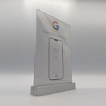 switchTAG clean+ - NFC Tischaufsteller mit wechselbarem Inlay – Bild 3