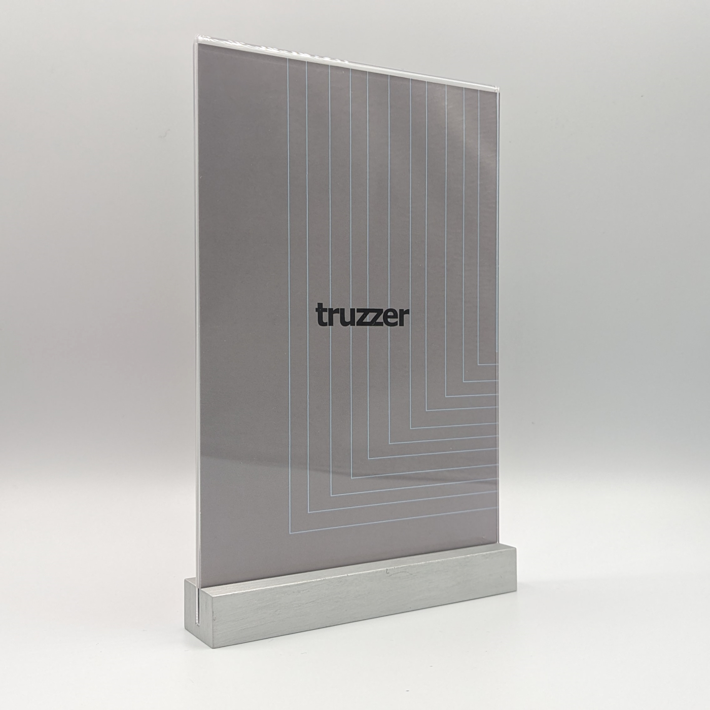 switchTAG clean+ - NFC Tischaufsteller mit wechselbarem Inlay – Bild 2