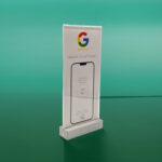 switchTAG clean - NFC Tischaufsteller mit wechselbarem Inlay