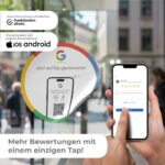Google Bewertung NFC Aufkleber Tap mit Google Bewertung QR Code – Bild 2