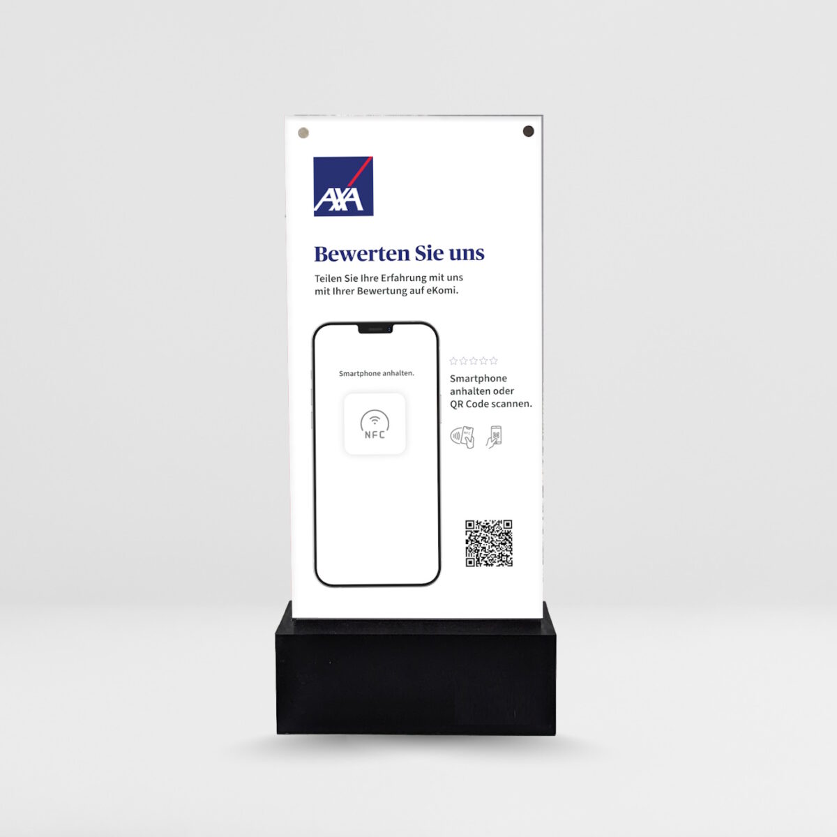 AXA switchTAG NFC Tischaufsteller – Bild 3