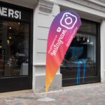 Folge uns auf Instagram Beachflag / Dropflag