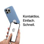 iPhone 16 Handyhülle "ClearClip + CHARGE" inkl. Smart NFC Button – Bild 3