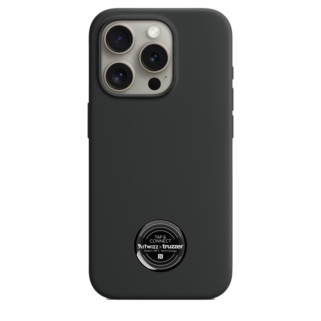 NFC Button on Case black